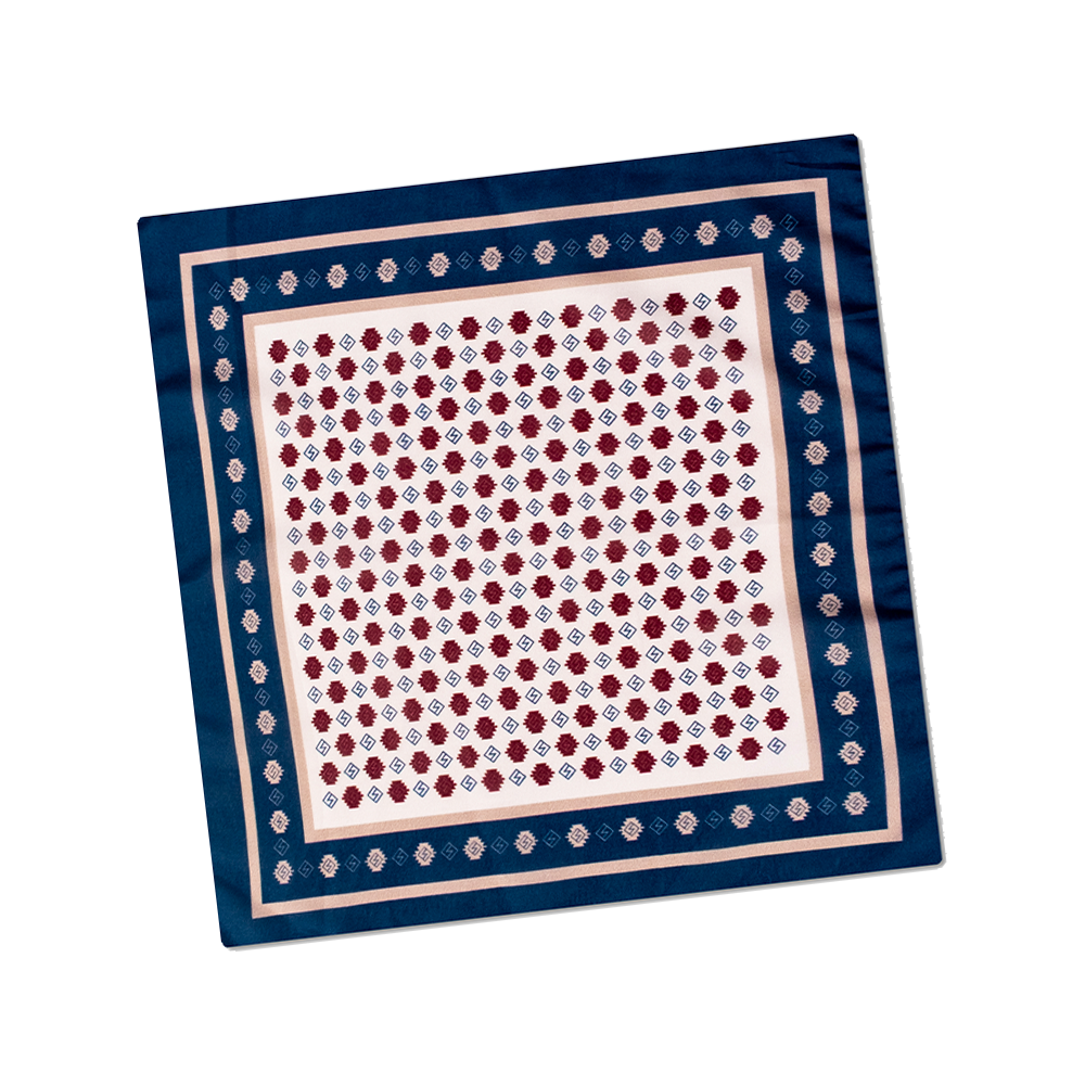 Aşk & Birleşim Motifli Cep Mendili