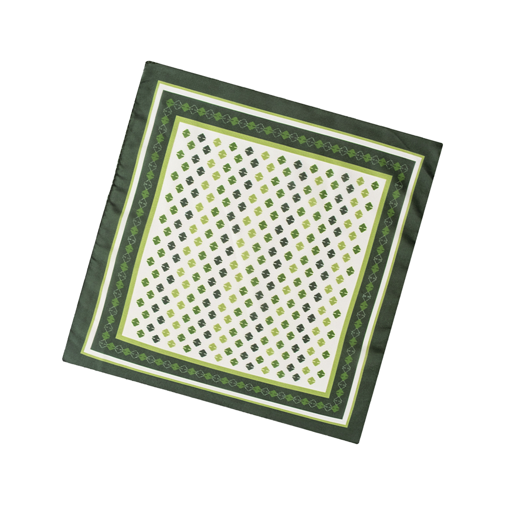 Firue Bukağı Motifli Cep Mendili