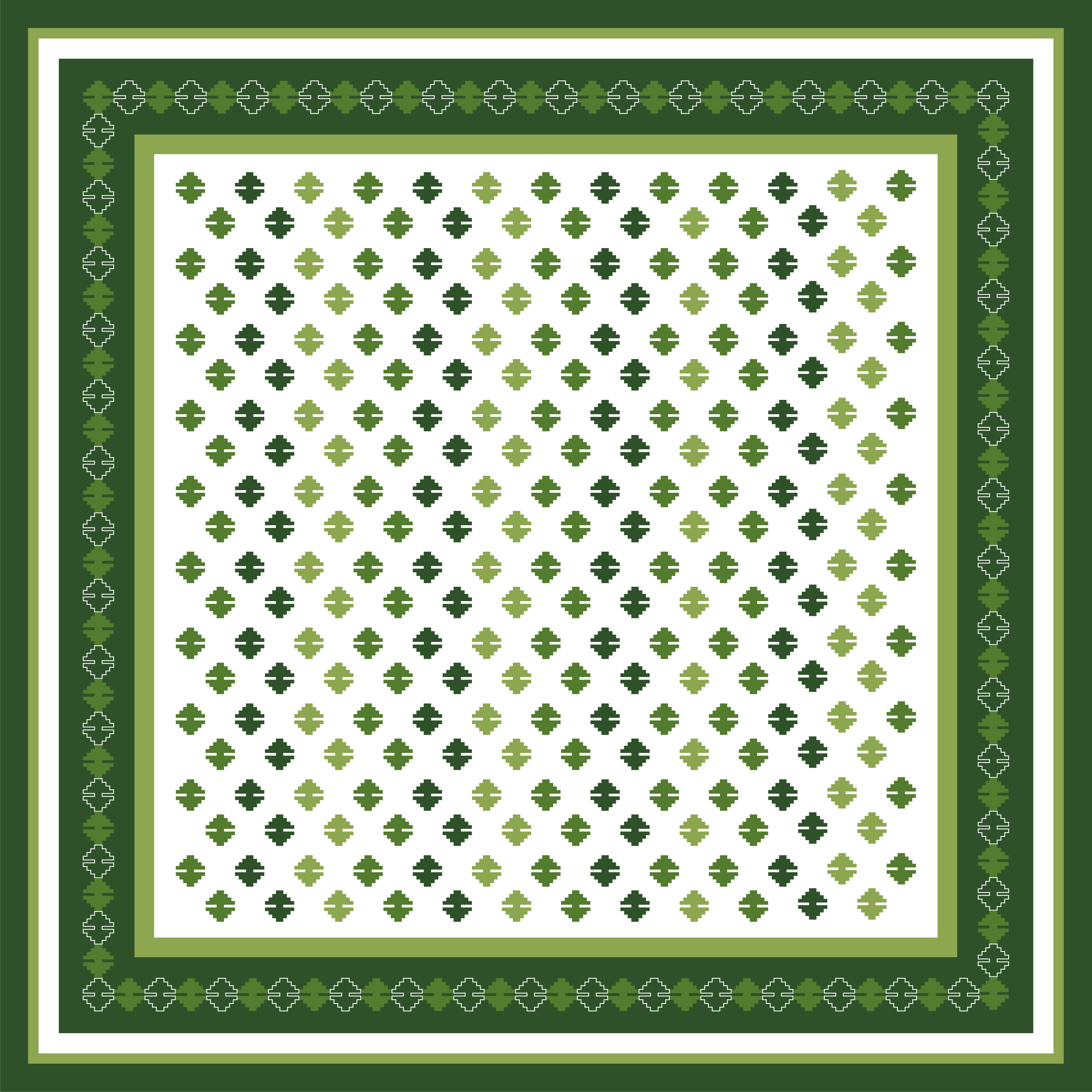 Firue Bukağı Motifli Cep Mendili