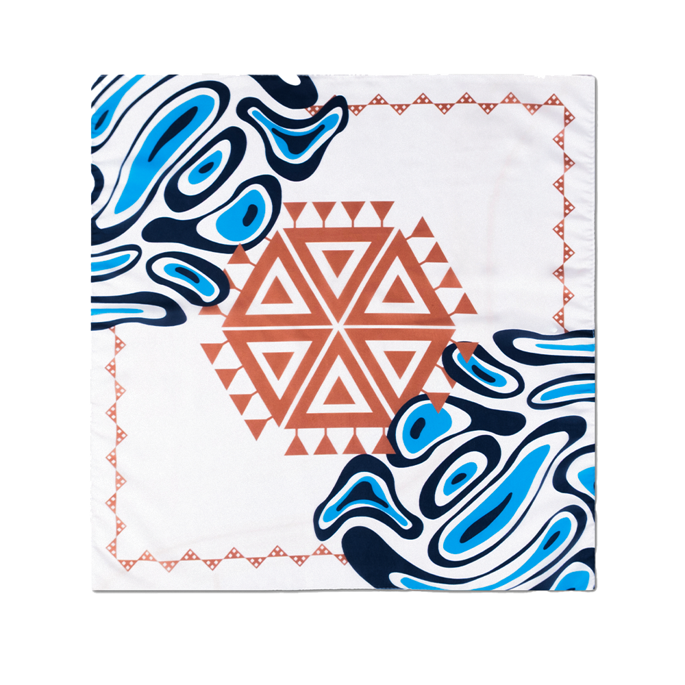 Firue Nazar & Muska Motifli Fular