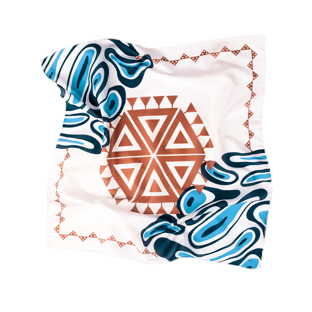 Firue Nazar & Muska Motifli Fular