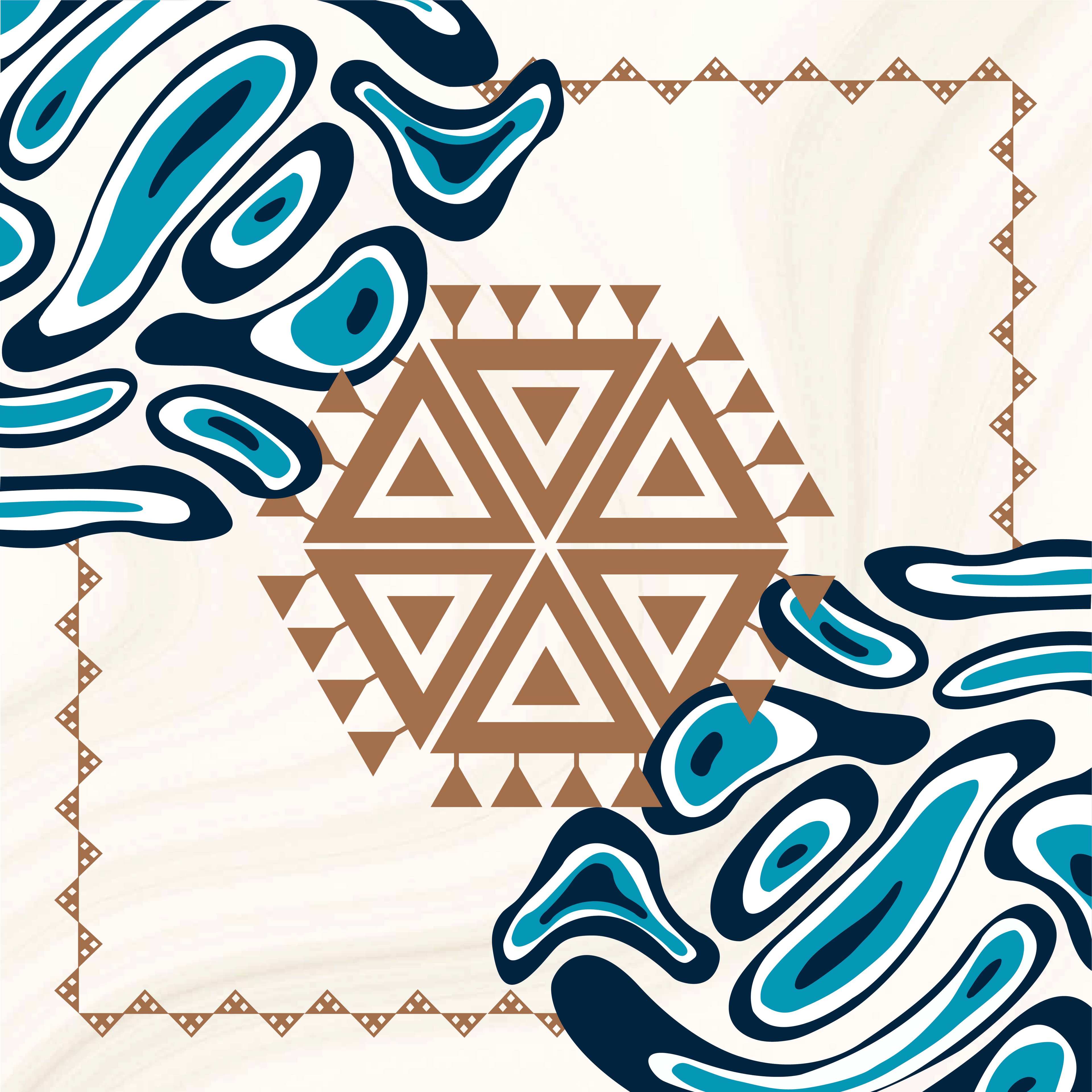 Firue Nazar & Muska Motifli Fular